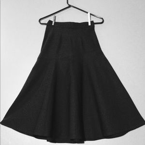 Black Stop Staring rockabilly Skirt